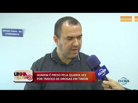 LINHA DE FOGO (25 11) HOMEM É PRESO PELA QUARTA VEZ POR TRíFICO DE DROGAS EM TIMON
