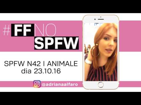 SPFW N42  - DESFILE ANIMALE l Adriana Alfaro