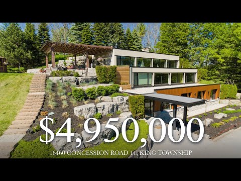 $4,950,000 - Architecture, Views & Privacy On 25 Acres - 16460 Concession Road 11, King Township