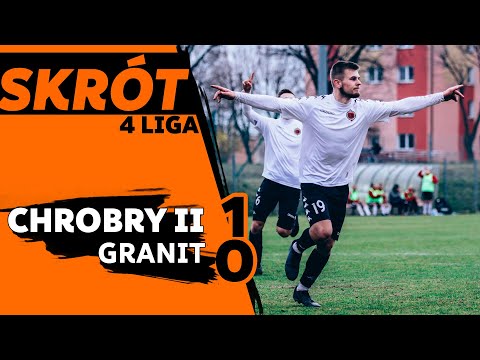 4 LIGA: Chrobry II Głogów - Granit Roztoka 1:0 (skrót)