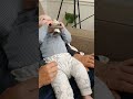 benjamin playing with daddy phone