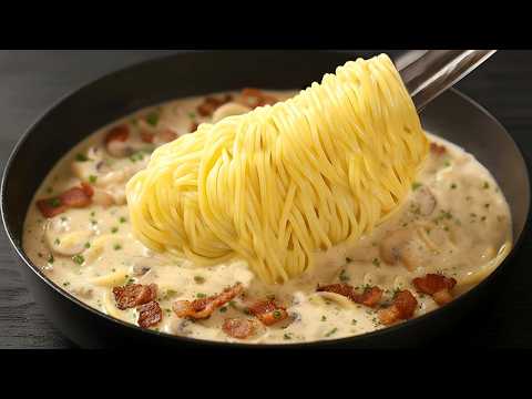 Das ist so lecker, dass man es jeden Tag kochen möchte! Pasta-Rezept in 15 Minuten.