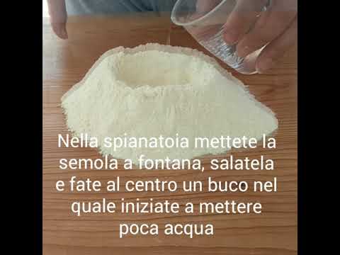 Troccoli pugliesi fatti in casa (con chitarra)
