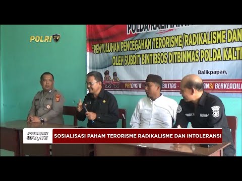 PRESISI UPDATE : POLDA KALTIM SOSIALISASI PAHAM TERORISME RADIKALISME DAN INTOLERANSI 01/06/24 16.00