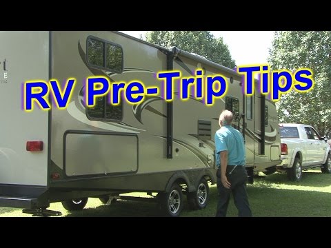 RV 101® - RV Pre-trip Checks