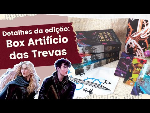 BOX ARTIFÍCIO DAS TREVAS (LIVROS + BRINDES), Cassandra Clare ? | Biblioteca da Rô
