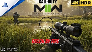 Recon By Fire | Realistic Immersive ULTRA Gameplay [4k60 FPS] Call of Duty Modern Warfare 2