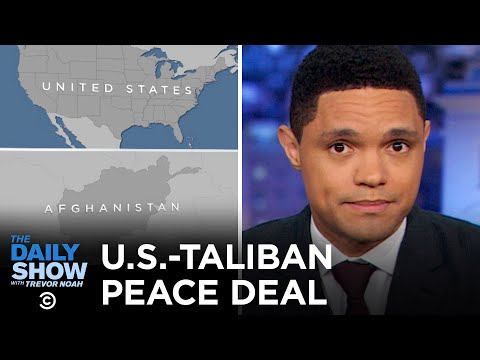 Nespresso Controversy, Taliban Agreement & New York Pay Phone Removal | The Daily Show