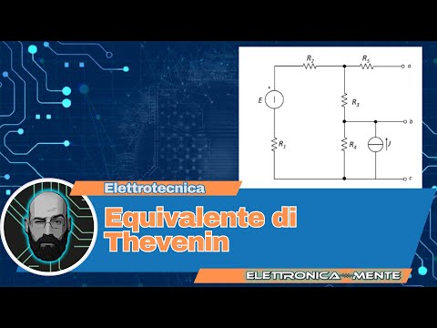 Elettrotecnica - Esercizio - Calcolo dell'equivalente di Thevenin
