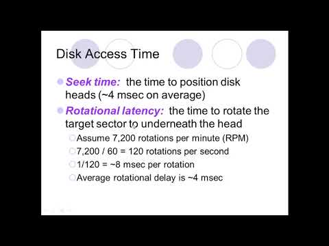 19 Hard Disk Operation And Performance