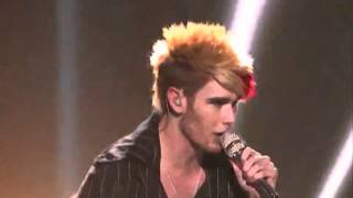 Colton Dixon "Bad Romance" Lady Gaga cover American Idol 11