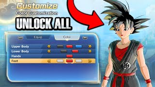 How To Unlock ALL Free Custom Clothes! - Dragon Ball Xenoverse 2 (DLC 17)