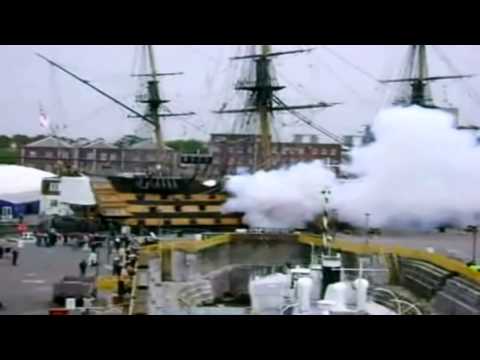 worlds best cannon fire video by worlds oldest warship victory