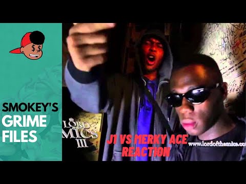 American Rapper First Time Hearing  Lord Of The Mics 3 - J1 vs Merky Ace (Grime Files)