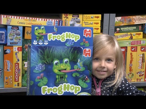 Frog Hop (Jumbo) - ab 4 Jahre - na wer ist hier schneller?