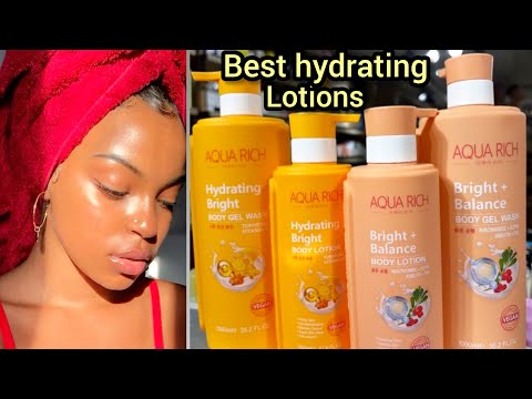 Best Hydrating Lotion for Glowing Skin 🌸 | Aqua Rich Body Lotion Review
