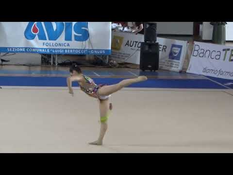 Campionato Nazionale UISP 26/05/19 -  Rebecca Del Freo  fune 2° classificata