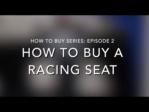 CMS How-To Series: How To Buy a Racing Seat