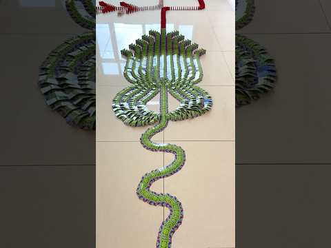 The Best Domino Effect Made With Cards 🤩