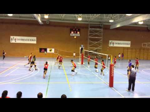UBU-UVA voleibol femenino 7 de Marzo