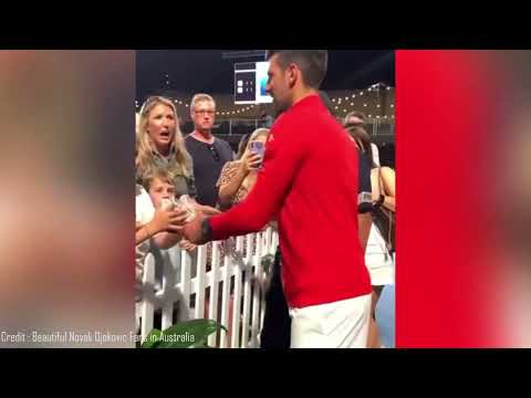 The Beautiful Side Of DJOKOVIC They don't want You to SEE     #kindness #respect