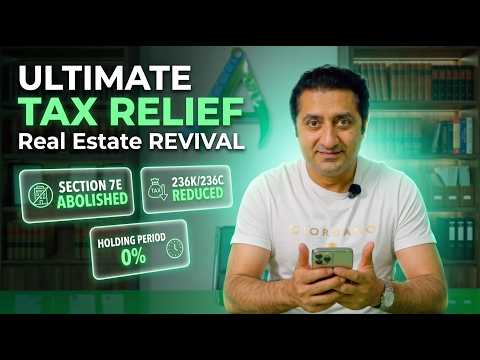 Big Relief for Real Estate Sector! | Taxes Reduced | Reforms Taxpayers Need to Know | Imran Munir