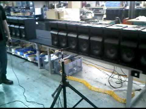 D.A.S. Audio Clio testing the Aero 8A