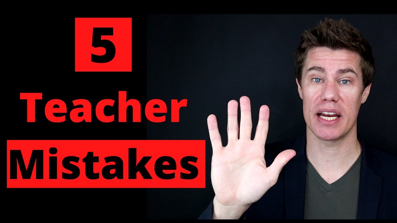 5 Classroom Mistakes | Teacher shouts at kids | Classroom Management | New Teacher Tips |