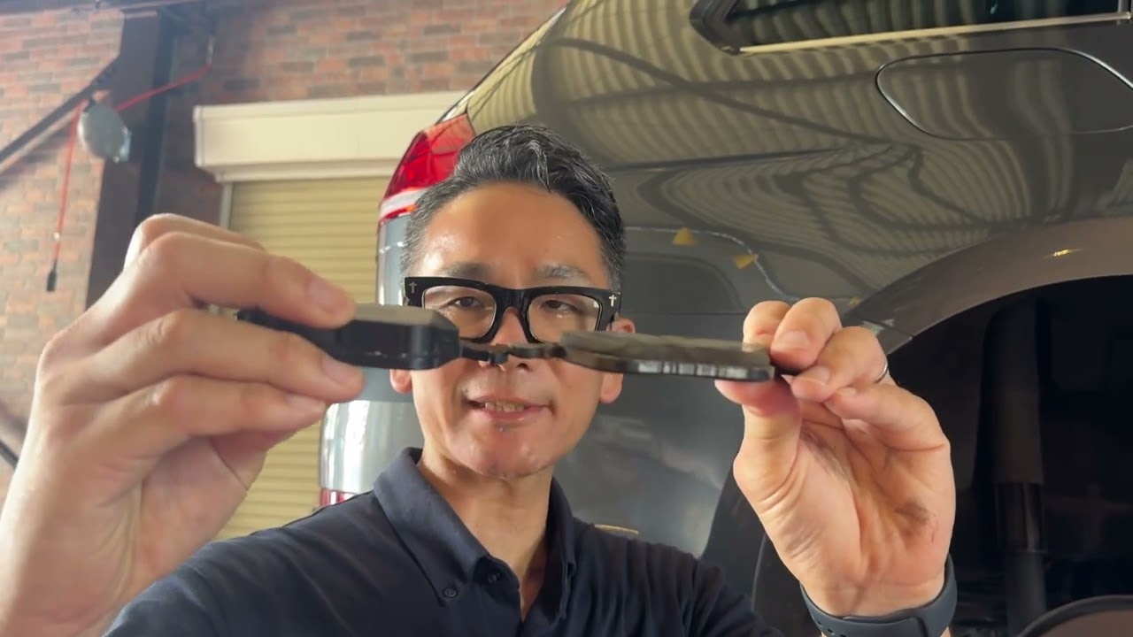 G7・G7Vリアブレーキパッド交換