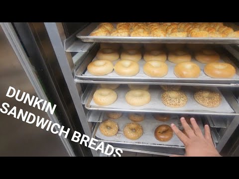 Dunkin Donuts All The Breakfast Sandwich Breads , Bagel,Croissant, Muffins & Dunkin Training Purpose