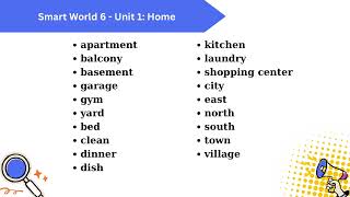 Smart World 6 - Unit 1