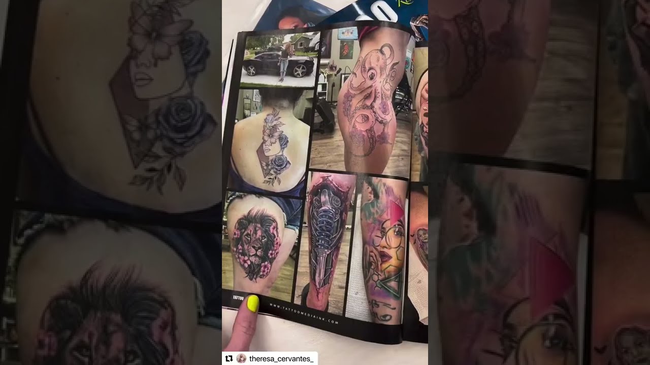 Check out @theresa_cervantes_ & her shop BLACK DIAMOND TATTOO in Tattoo Revue issue 191!