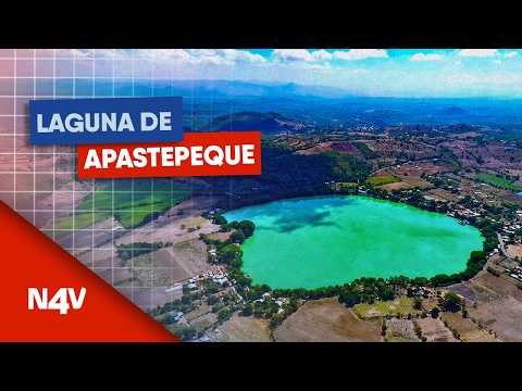 Laguna de Apastepeque se pinta de turquesa | Noticias 4 Visión | El Salvador