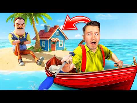 HELLO NEIGHBOR aber auf einer EINSAMEN INSEL...🏝️ (HILFE)