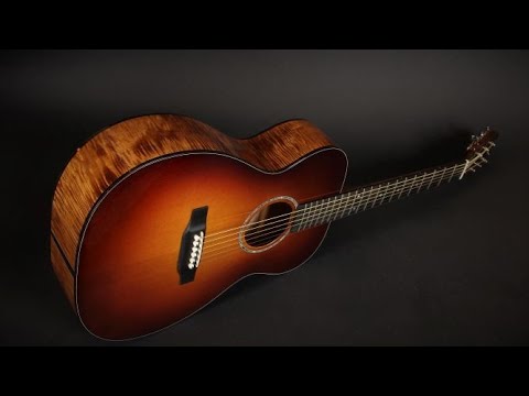 Jewitt Guitars 00-Custom Maple 2020 Sunburst image 10