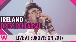 Ireland: Brendan Murray “Dying To Try&quot; semi-final 2 dress rehearsal @ Eurovision 2017