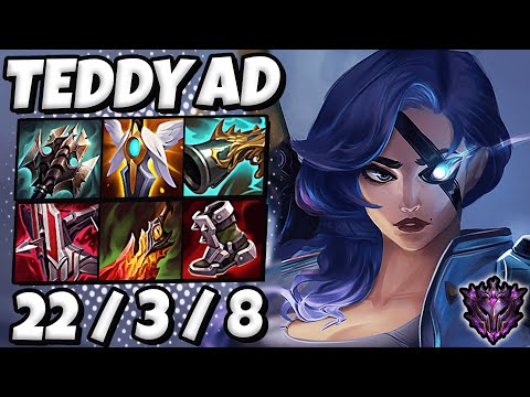Samira vs Varus ADC [ Teddy ] Patch 12.7 Ranked Master Korea ✅