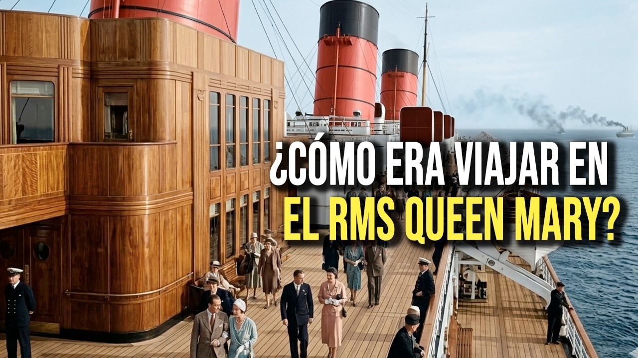 ¿Cómo era viajar en el RMS Queen Mary?