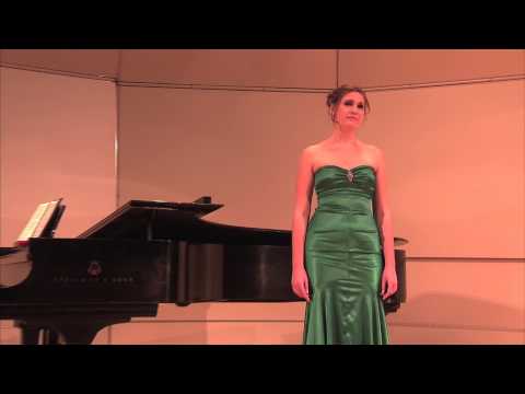 Melissa Montgomery sings Stephen Foster at Ford Hall in Ithaca 11/3/12