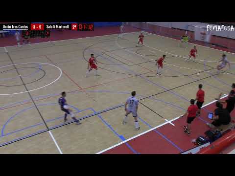 Final Play-Off Ascenso 2ª División Fútbol Sala (IDA) | Unión Tres Cantos - Sala 5 Martorell