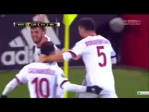 Ludogorets VS AC Milan 0- 3 16 02 2018 Highlight