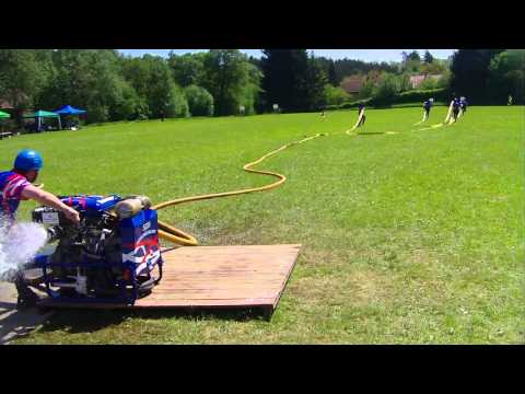 SDH Horní Měcholupy - Požární útok 19.5. 2013