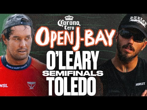 Connor O'Leary vs Filipe Toledo | Corona Cero Open J-Bay 2025 - Semifinals