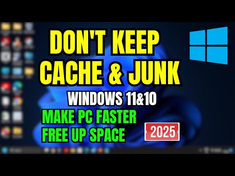 How to Clear Cache & Junk Files in Windows – Make PC Faster!