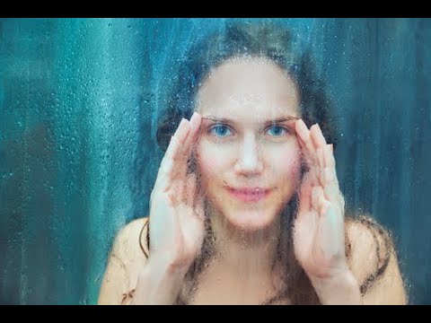 Shower glass partition - quadrant frame less