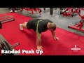 Banded Push Up