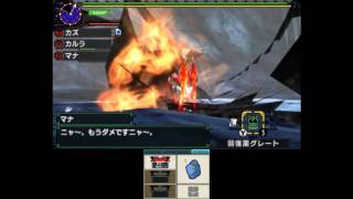 【MHX実況】VSウカムルバス強化固体 【ソロ】