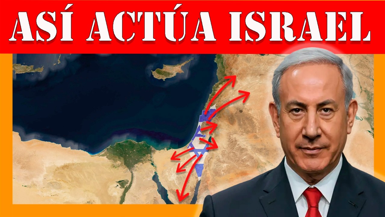 Así es la GEOPOLÍTICA de ISRAEL ✅✅✅ Geopolítica y geoestrategia #israel