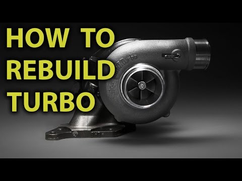 How To Repair / Rebuild Turbocharger (Garrett T3/T4 AiResearch M10) - Step By Step