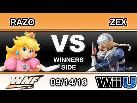 WNF 3.7 - THB | Razo (Peach) Vs. NME | Zex (Sheik) Winners Side - Smash Wii U